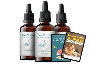 ZenCortex 3 bottles 90-day supply with bonus eBook