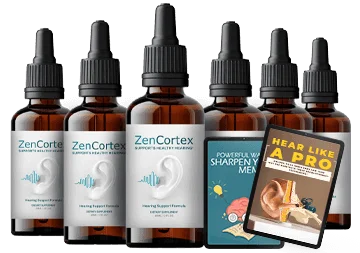 ZenCortex 6 bottles 180-day supply with 2 free bonus eBooks